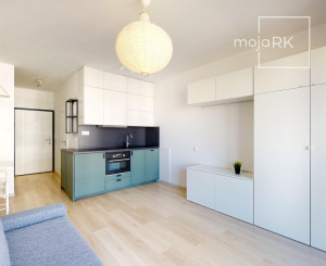 PRENAJATÉ- 1 izb. útulný byt s balkónom kompletne zariadený v novostavbe časť - SLNEČNICE MESTO, BA V.