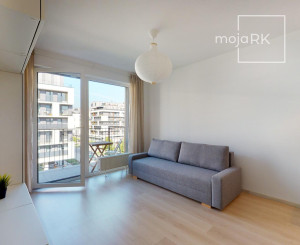 PRENAJATÉ- 1 izb. útulný byt s balkónom kompletne zariadený v novostavbe časť - SLNEČNICE MESTO, BA V.