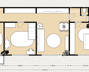 3,5-izbový byt po rekonštrukcii s balkónom, Račianska