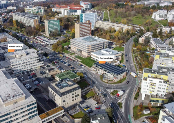 Komerčný priestor KRAMÁRE-ul.STROMOVÁ 183m2 s mnohofunkčným využitím v polyf.dome.