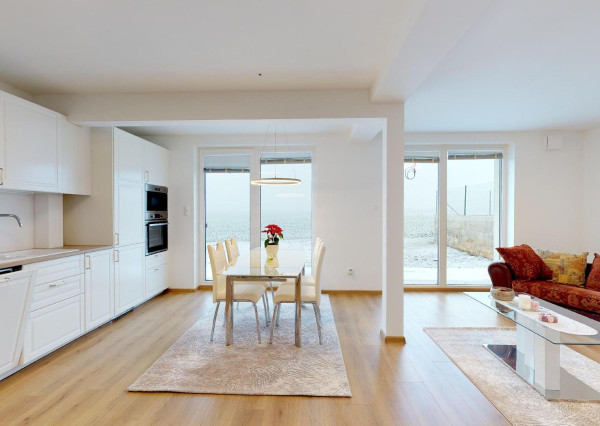 PREDANÉ-Novostavba 5 izb.rodinný dom RD1/C:132 m2,rovinatý pozemok 505 m2, Trnava.