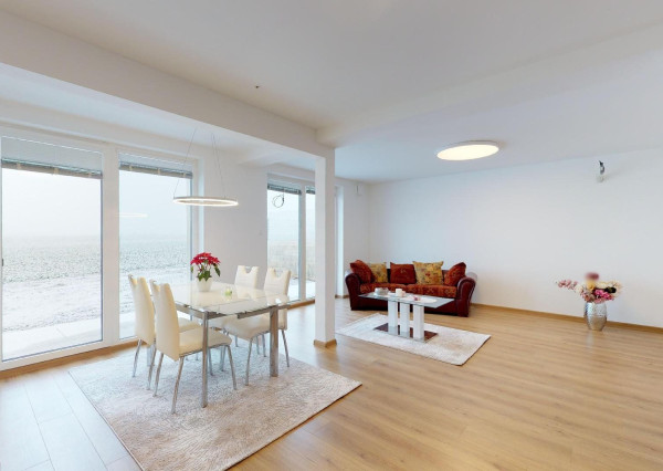 PREDANÉ-Novostavba 5 izb.rodinný dom RD1/C:132 m2,rovinatý pozemok 505 m2, Trnava.