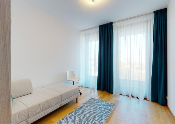 PREDANÉ + PRENAJATÉ -Slnečný, kompletne zariadený 4 izbový byt s terasou, loggiou, 2 x parking v garáži: rezidencia PARKVILLE, KOLIBA-BA III.