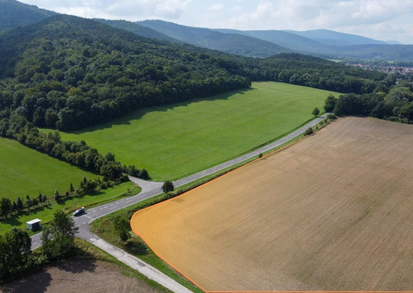 Predaj - rovinatý pozemok, pravidelný tvar 44 773 m2 na Záhori, obec Plavecký Mikuláš.