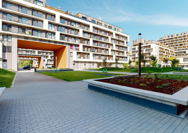 PRENAJATÉ- 1 izb. útulný byt s balkónom kompletne zariadený v novostavbe časť - SLNEČNICE MESTO, BA V.