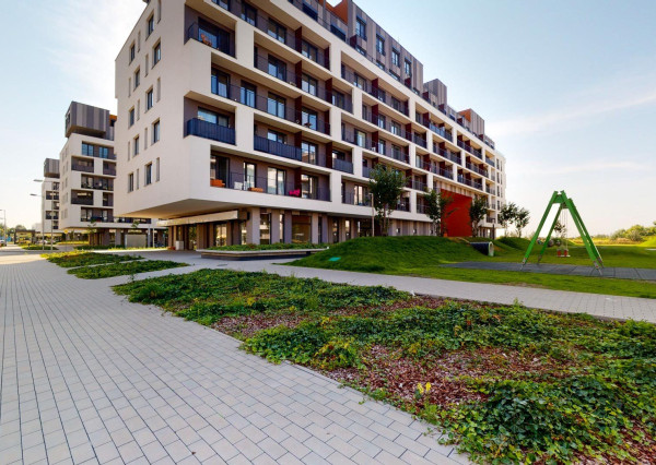 PRENAJATÉ- 1 izb. útulný byt s balkónom kompletne zariadený v novostavbe časť - SLNEČNICE MESTO, BA V.