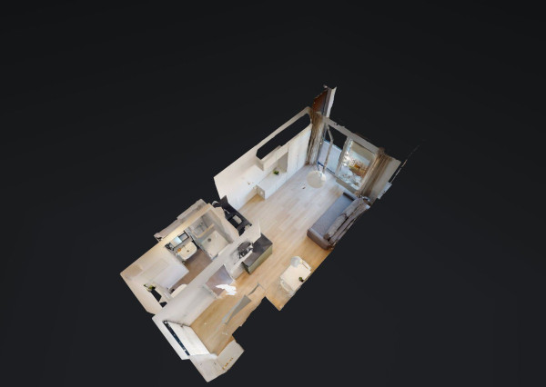 PRENAJATÉ- 1 izb. útulný byt s balkónom kompletne zariadený v novostavbe časť - SLNEČNICE MESTO, BA V.