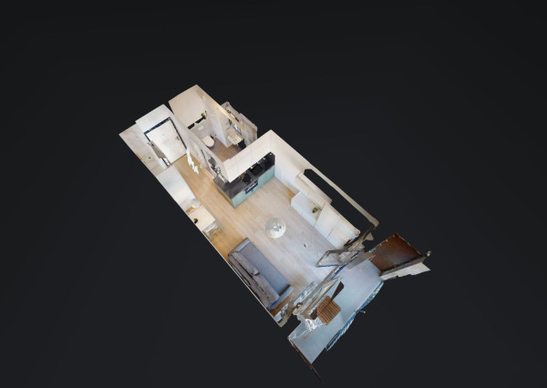 PRENAJATÉ- 1 izb. útulný byt s balkónom kompletne zariadený v novostavbe časť - SLNEČNICE MESTO, BA V.