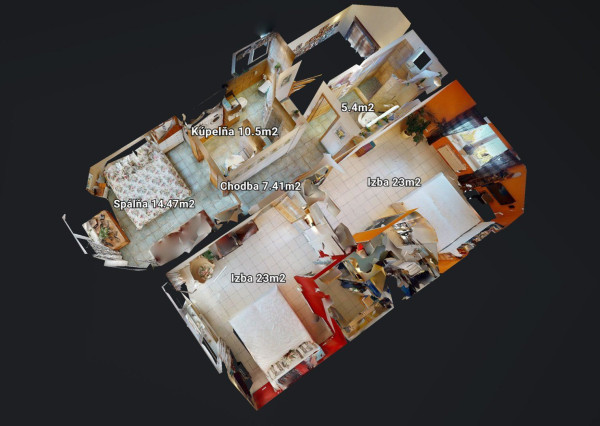 PREDANÉ -5 izb.rodinný dom s POZEMKOM 1330 m2 v tesnej blízkosti lesa s krásnou záhradou,bazénom,záhr.domčekom.