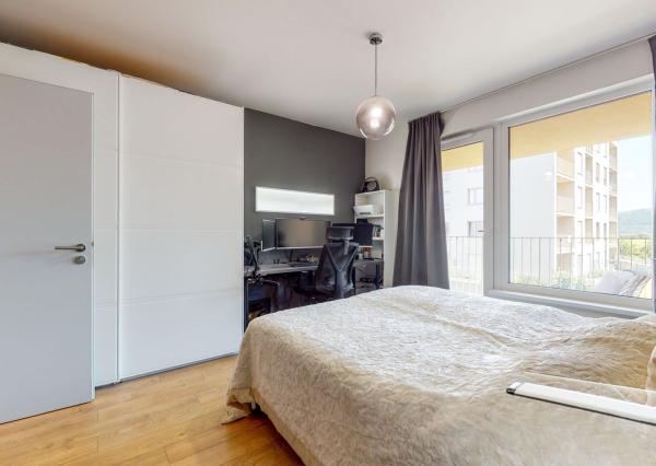 PRENAJATÉ-Kompletne zariadený, nový 2 izb. byt 62 m2, loggia, pivnica, parking garáž - NOVOSTAVBA BORY