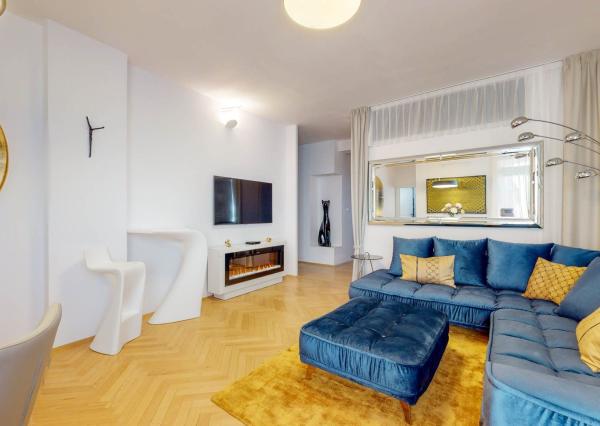 PRENAJATÉ - ÚPLNE NOVÝ, elegantný 3 izb.byt 90 m2 KOMPLETNE ZARIADENÝ,loggia,parking,STARÉ MESTO - ul. DUNAJSKÁ.