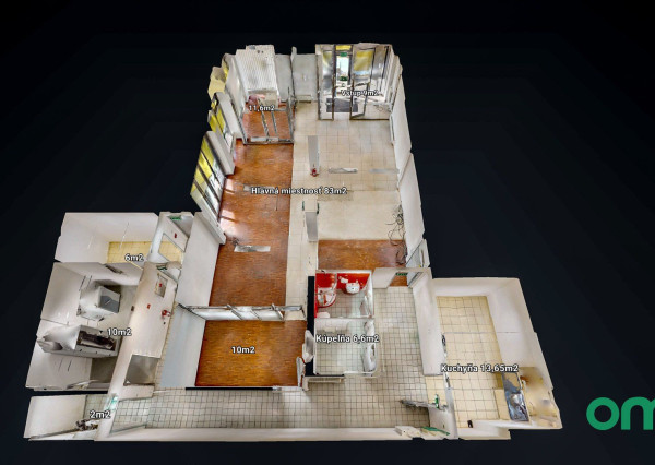 Komerčný priestor KRAMÁRE, ul. STROMOVÁ 183 m2 s mnohofunkčným využitím v polyfunkčnom dome OLIVE.