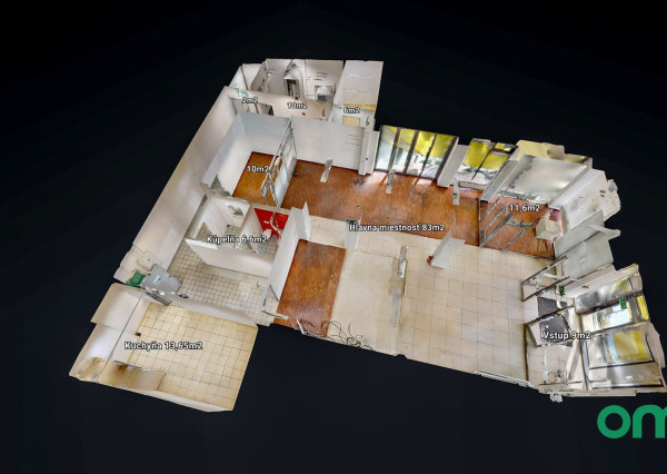 Komerčný priestor KRAMÁRE, ul. STROMOVÁ 183 m2 s mnohofunkčným využitím v polyfunkčnom dome OLIVE.