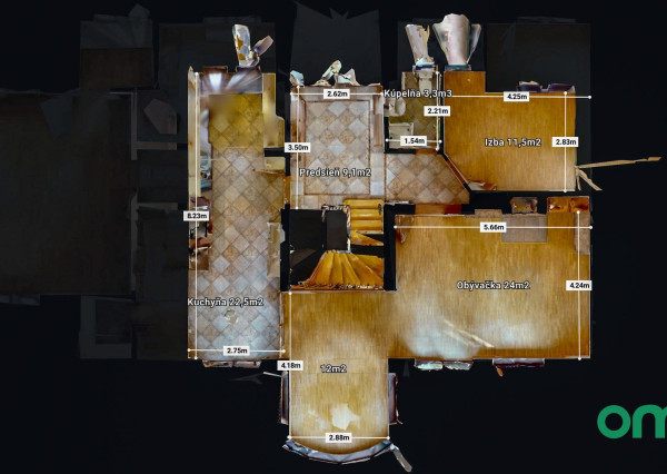 PREDANÉ-6 izb.rodinný dom,POZEMOK 1112 m2, v tesnej blízkosti lesa.