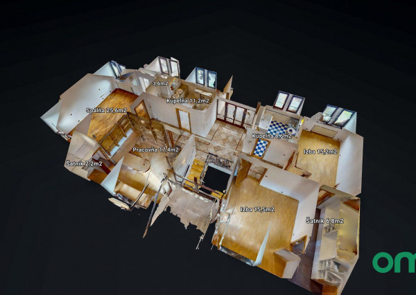 PREDANÉ-6 izb.rodinný dom,POZEMOK 1112 m2, v tesnej blízkosti lesa.