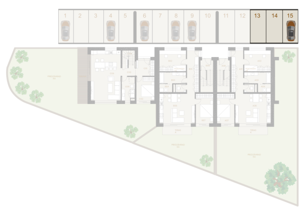 Rezervovaný Byt 73m2 záhrada 175m2, A1 , Alžbetin Dvor