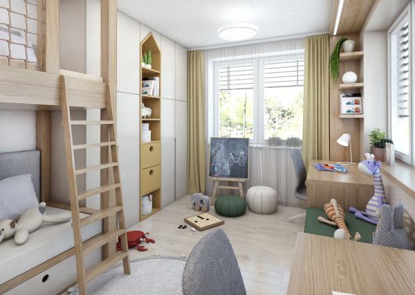 3i Byt v štandarde s kuchyňou so záhradou 63 m2,