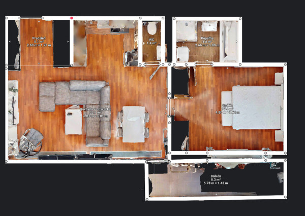 Predaj 2i bytu v menšej novostavbe v Ružinove - Bancíkovej