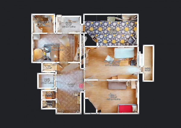 Veľký 3,5-izbový byt pri parku na Kmeťovom námestí, BA I