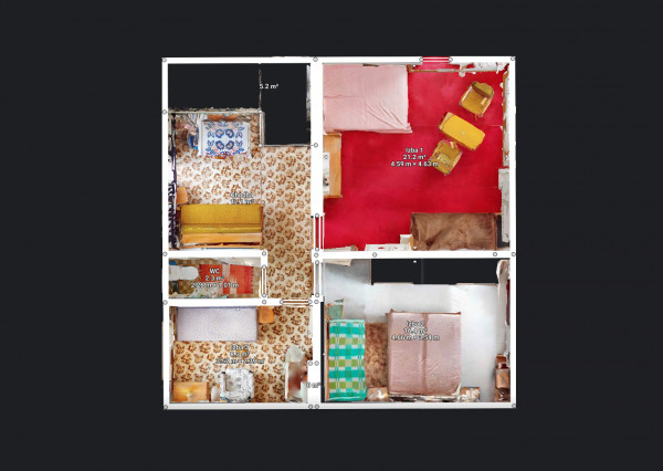 Pokojné bývanie vo Vajnoroch so záhradou