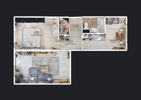 Svetlý 2-izbový byt po rekonštrukcii v Ružinove – Jašíková