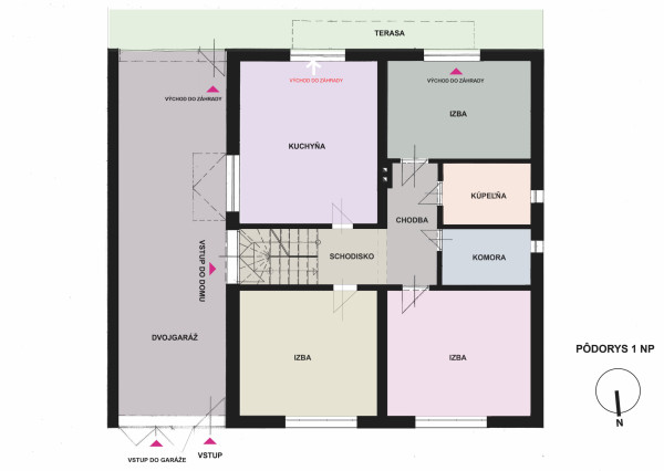 Veľkorysý rod.dom pre viacčlennú rodinu,dvojgeneračné bývanie