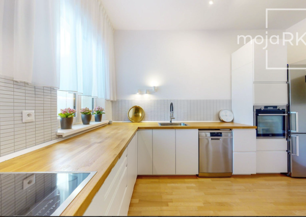 DUNAJSKÁ ULICA-3 izb.byt 90 m2 + loggia, kompletne zariadený.