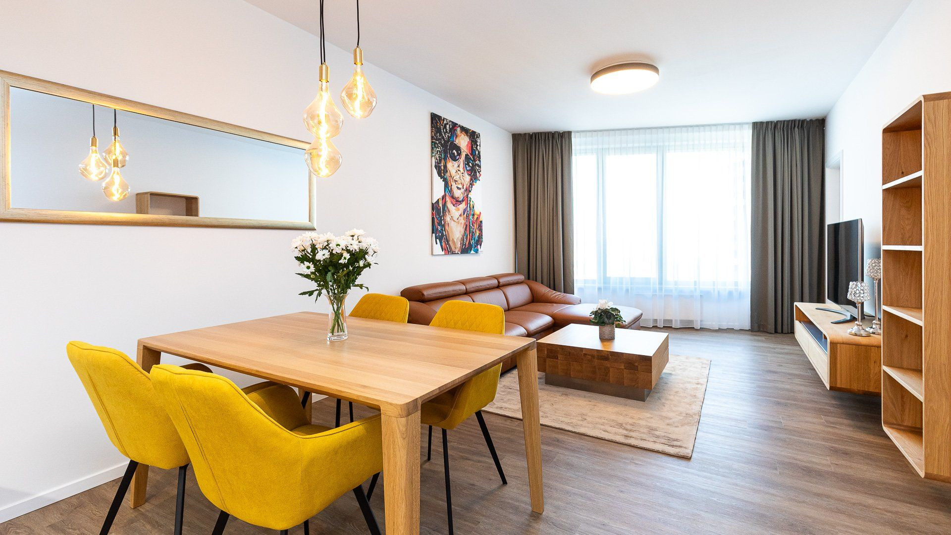 PRENAJATÉ, SKY PARK-2 izb.byt,zariadený,klimatizácia,parking.