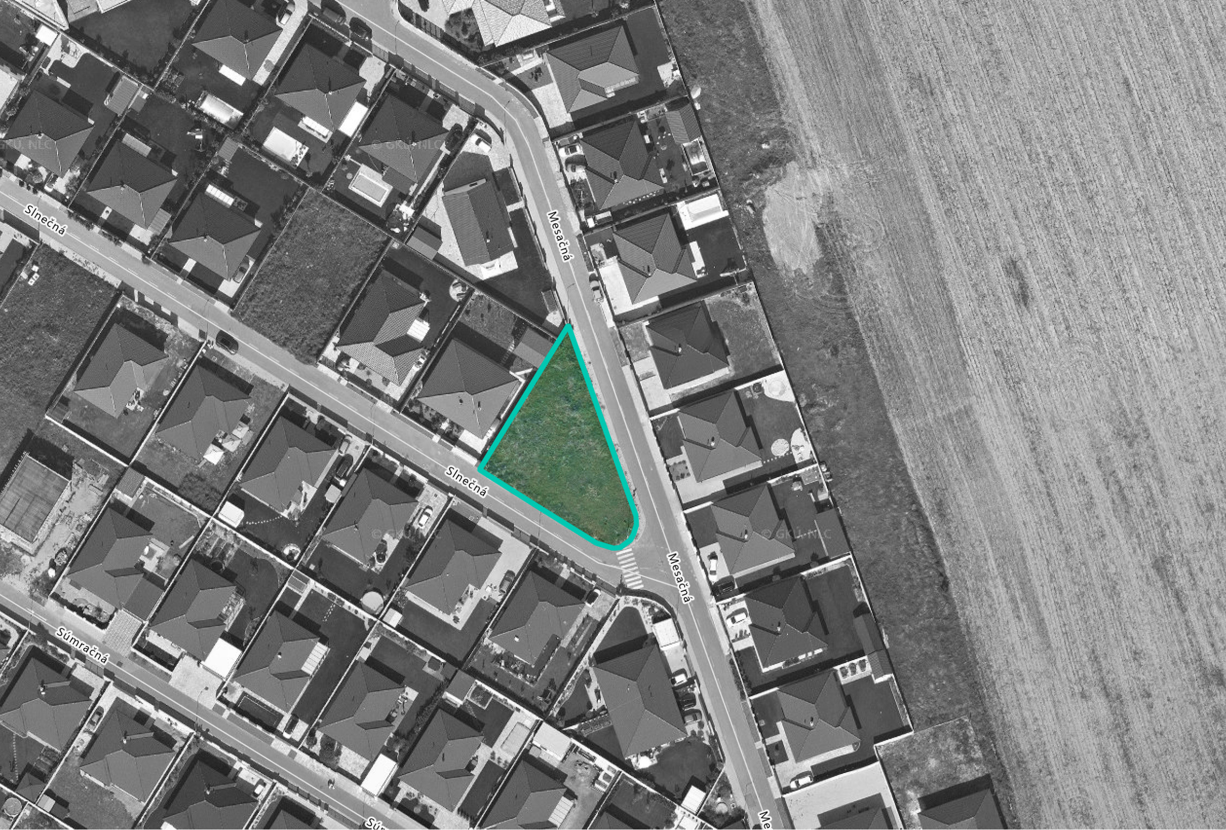 Ponuka posledného stavebného pozemku v Moste pri Bratislave